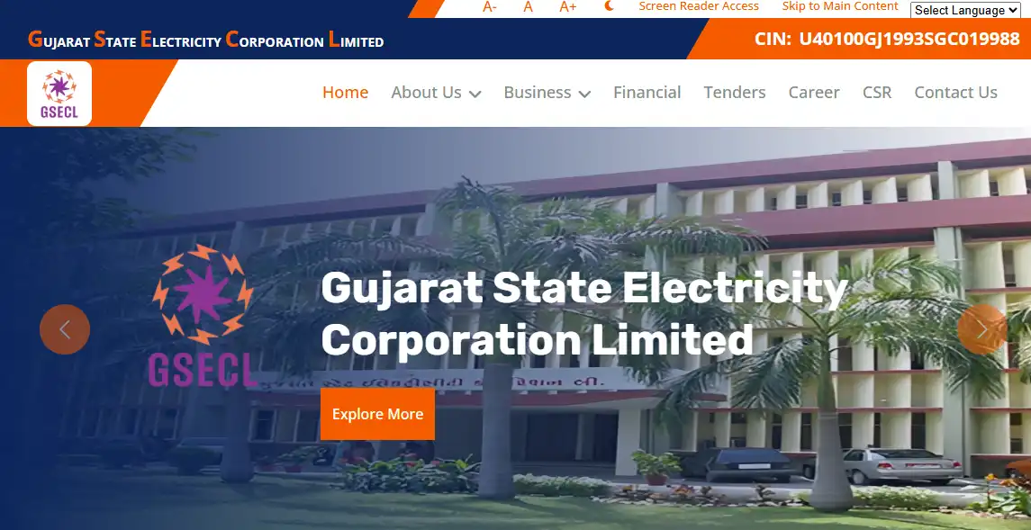 Gujarat Discom Portal